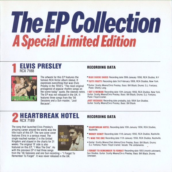 ELVIS PRESLEY - The E.P. Collection Vol 1 / 11 UK EP:s - 3