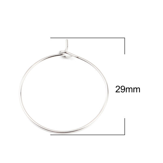 Earrings-Creole 25mm - 2