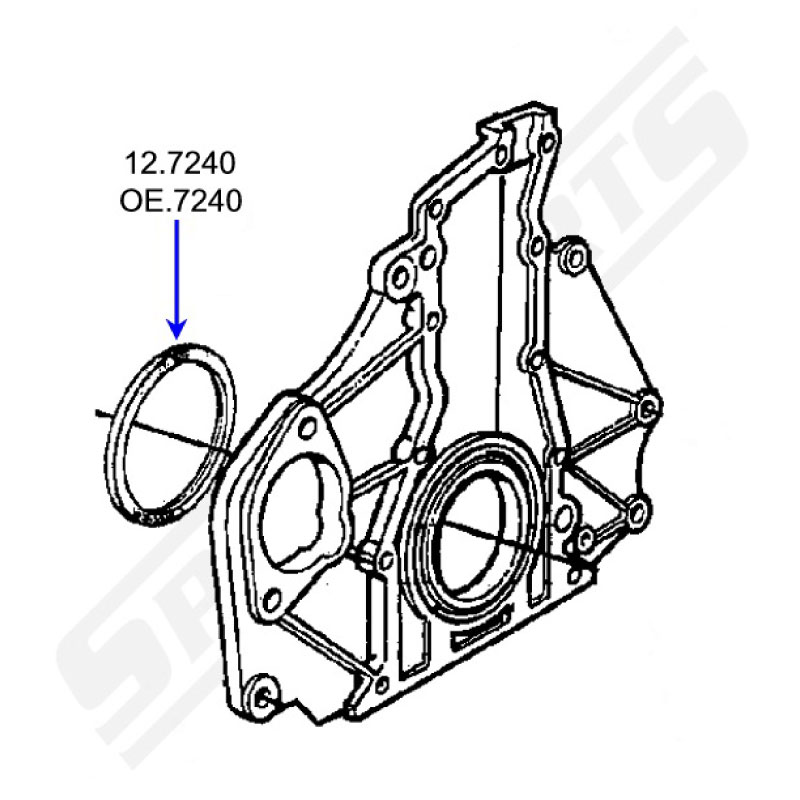 Crankshaft Seal  900 / 9000 / 9-3 / 9-5 - 2