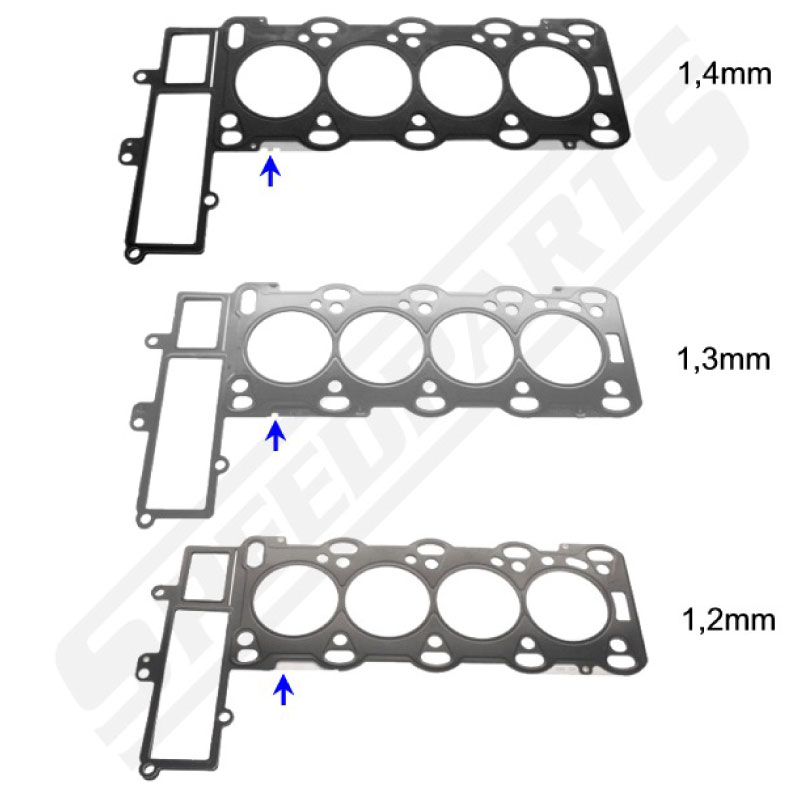 Topplockspackning D223L 1,3mm - 2