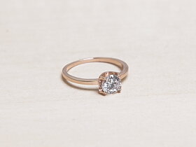 Ring rosegold stl 17