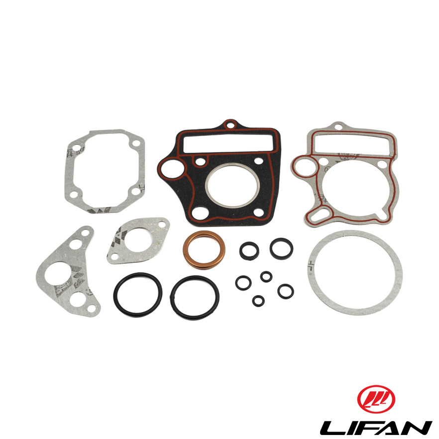 Sylinterin tiiviste kit Lifan 49cc. Yläosa ja sylinteri