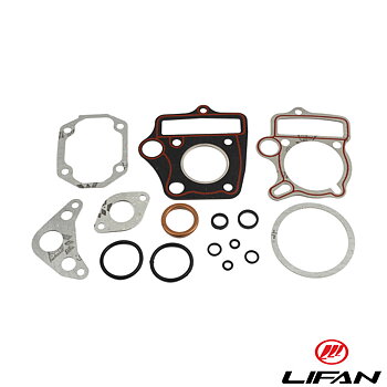 Cylinder gasket kit Lifan 49cc. Top and Cylinder