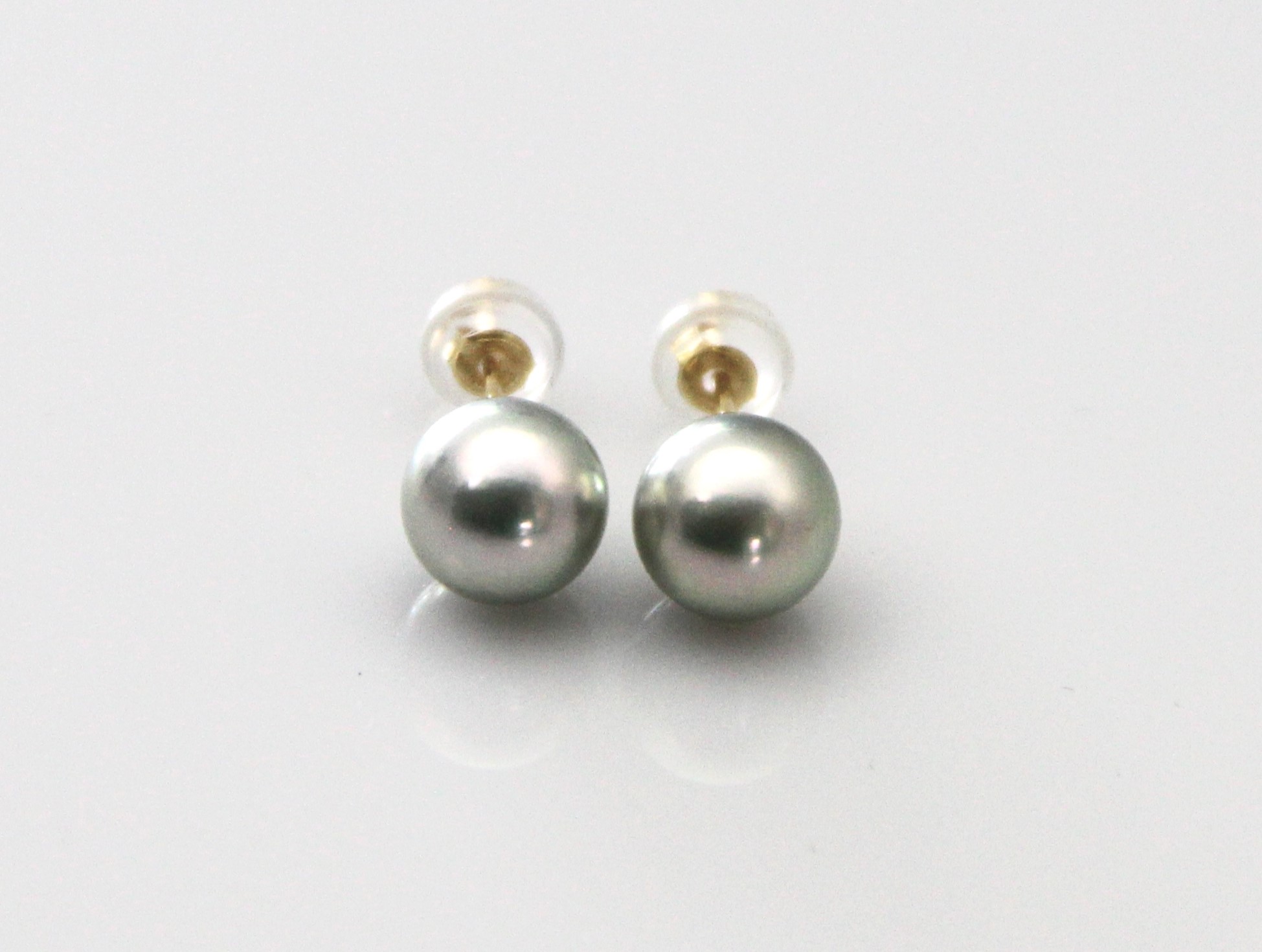 Akoya-Perlenohrringe in AAA-Qualität in Gold 7.5–8 mm