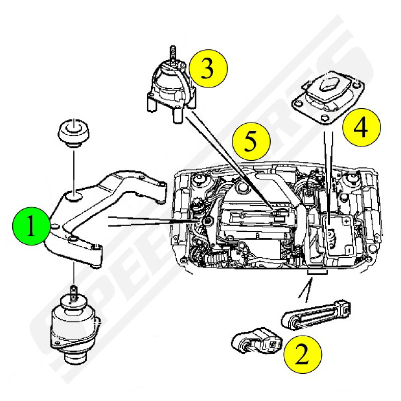 Motorkudde Höger 9-5 98-10 (1) - 2