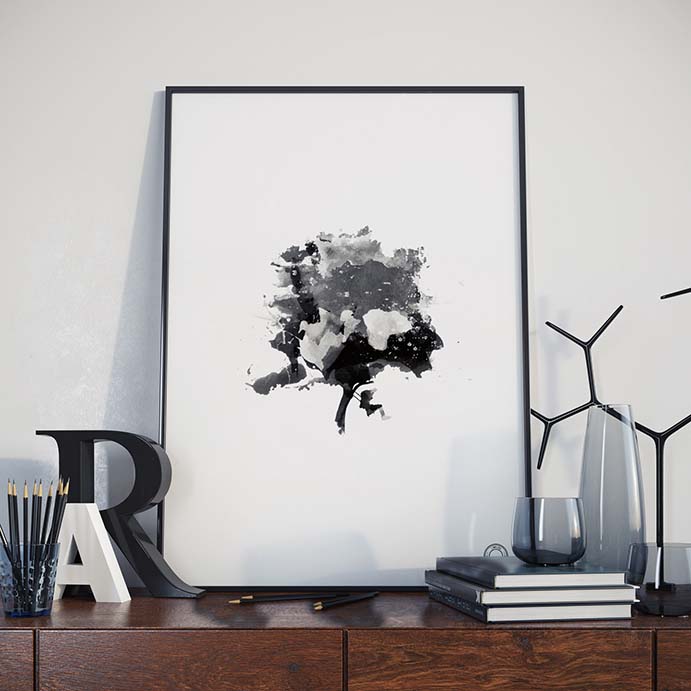 Girl on swing