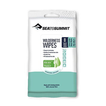 Våtservetter XL - SEA TO SUMMIT Wilderness Wipes Extra Large
