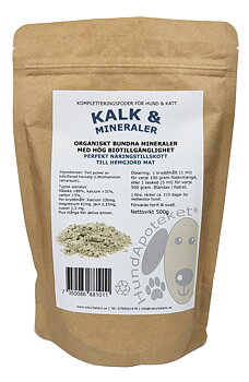ORGANISK KALK & MINERALER 500 gram