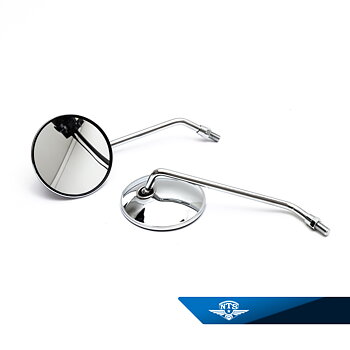 Mirror round left/right.&nbsp;Thread M10, sold in pairs