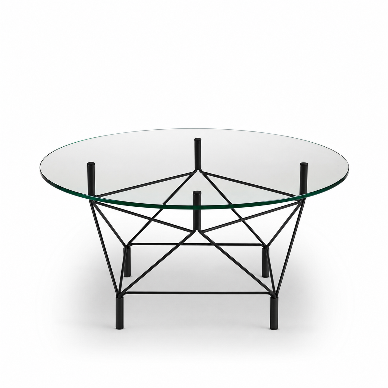 Spider Coffe table Top Ø90 cm/Square base (several choices)