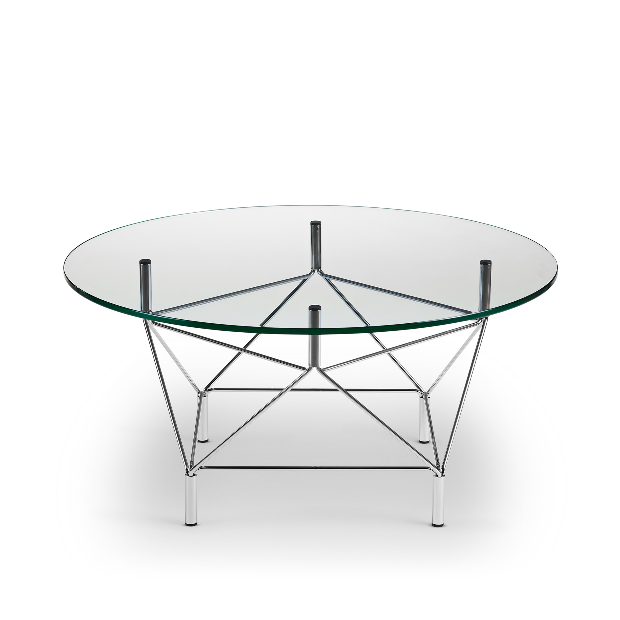 Spider Coffe table Top Ø90 cm/Square base (several choices) - 5