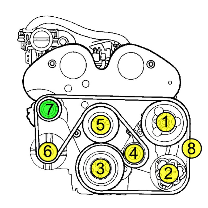 Ternsioner  9000 6-Cyl 94-98 (7) - 3