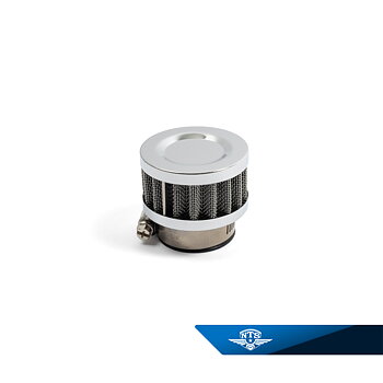 Luftfilter type 1 lite og rundt. Hull 38 mm. Diameter 61 mm, høyde 37 mm