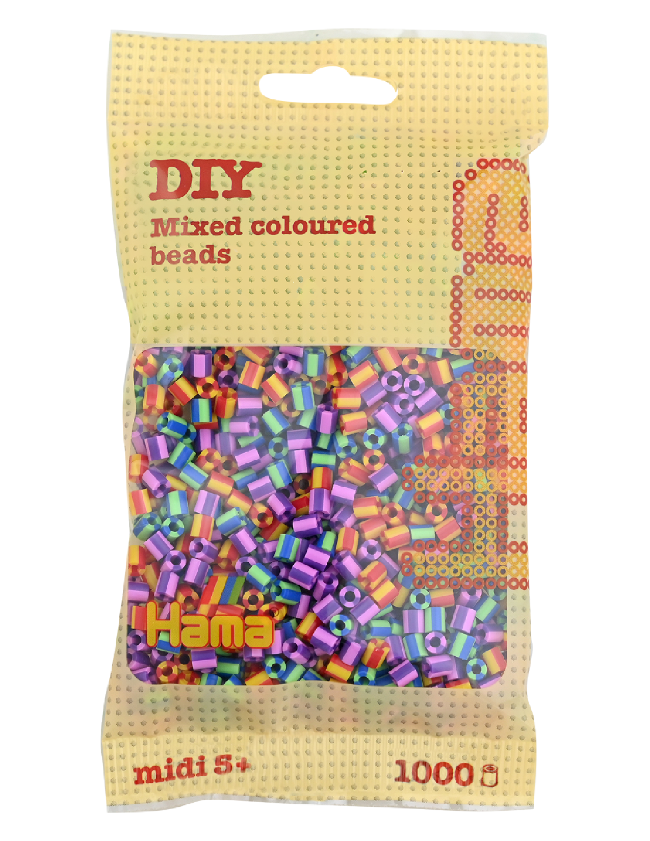 Hama 207-92 Midi 1000 pcs striped mix