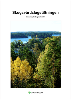 Skogsvårdslagstiftningen - Gällande regler 1 september 2026