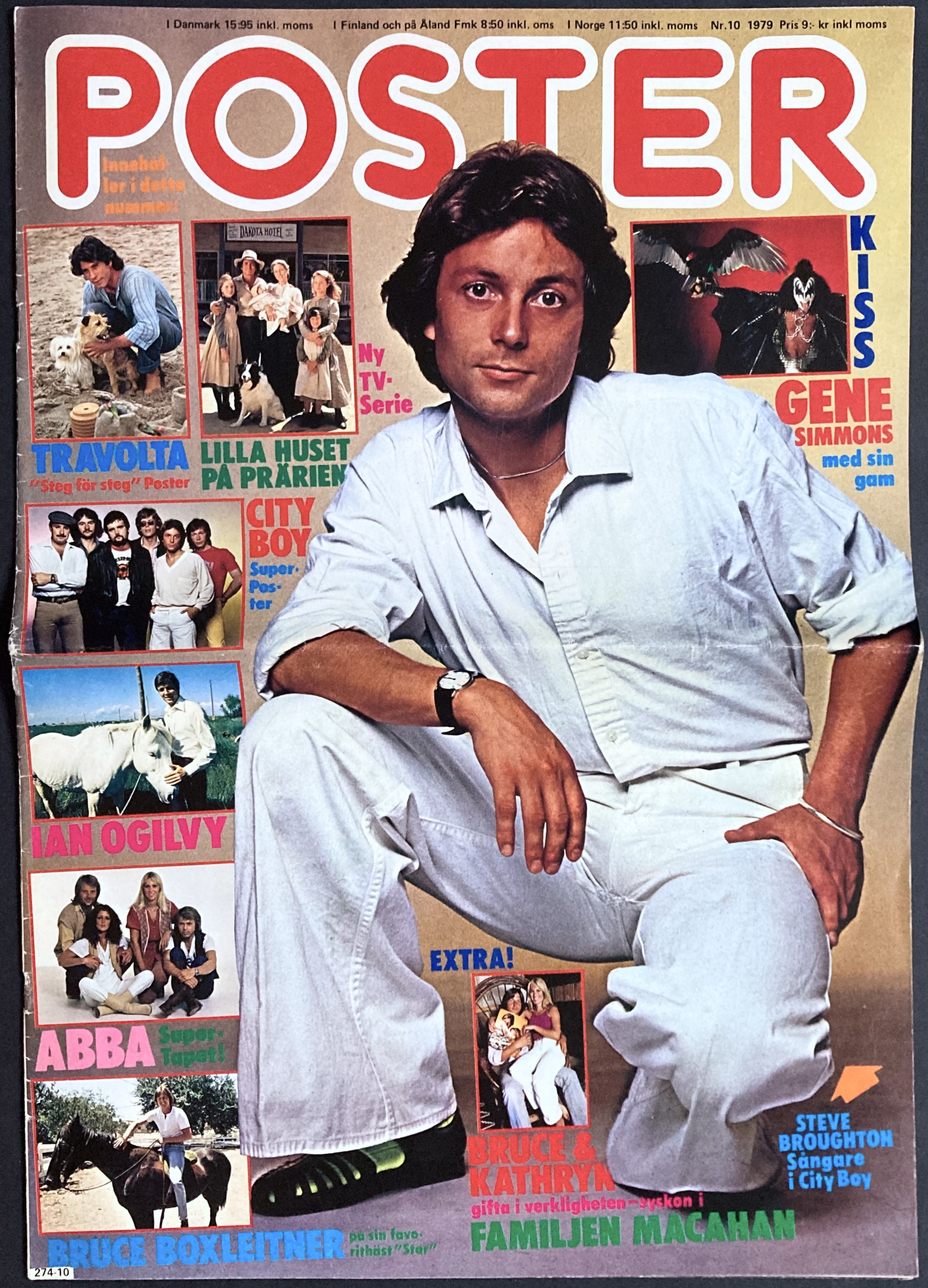 POSTER Mag - No 10 1979 - CITY BOY / Steve Broughton cover