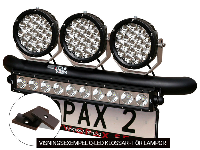 Q-LED Universal LED Light Bar Bracket - 3