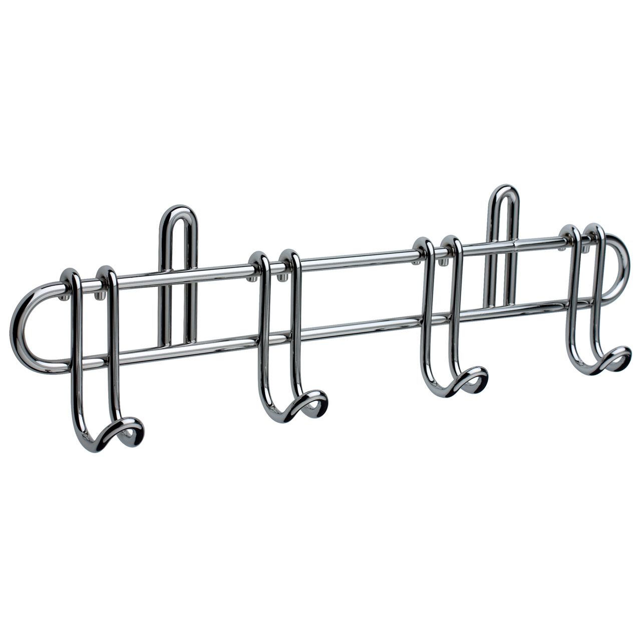 Hanger with 4 hooks (chrome)