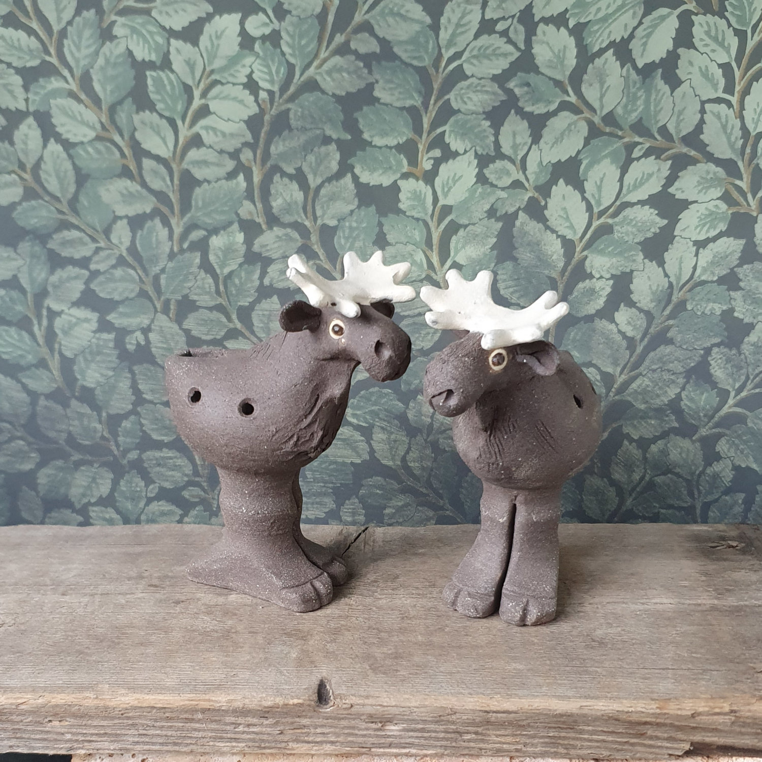 Clay whistle moose - 2