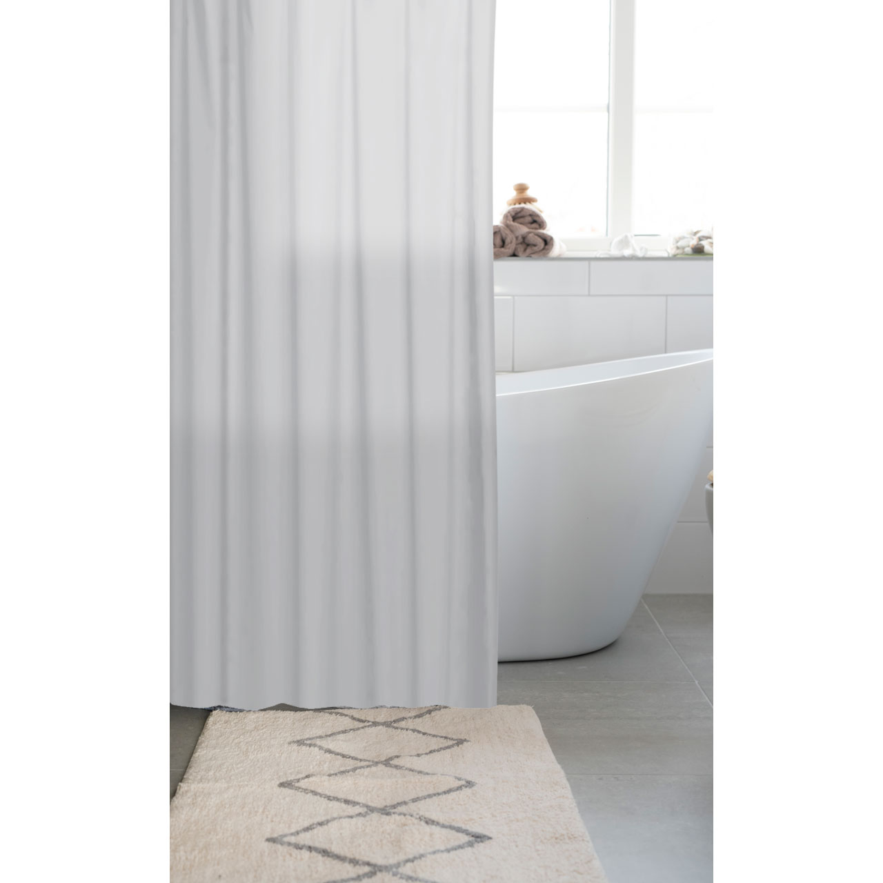 Duschy Shower curtain Neutral (white) - 2
