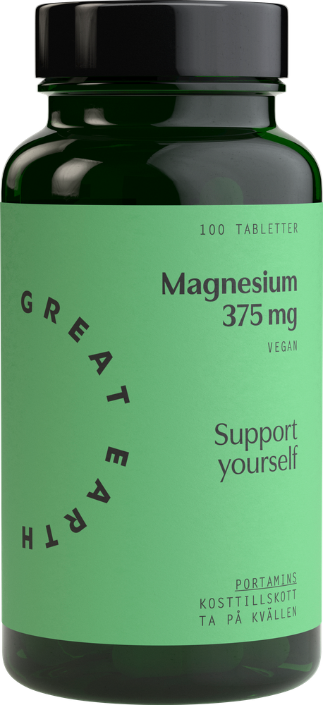 Magnesium 375mg 100 t Great Earth