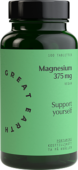 Magnesium 375mg 100 t Great Earth