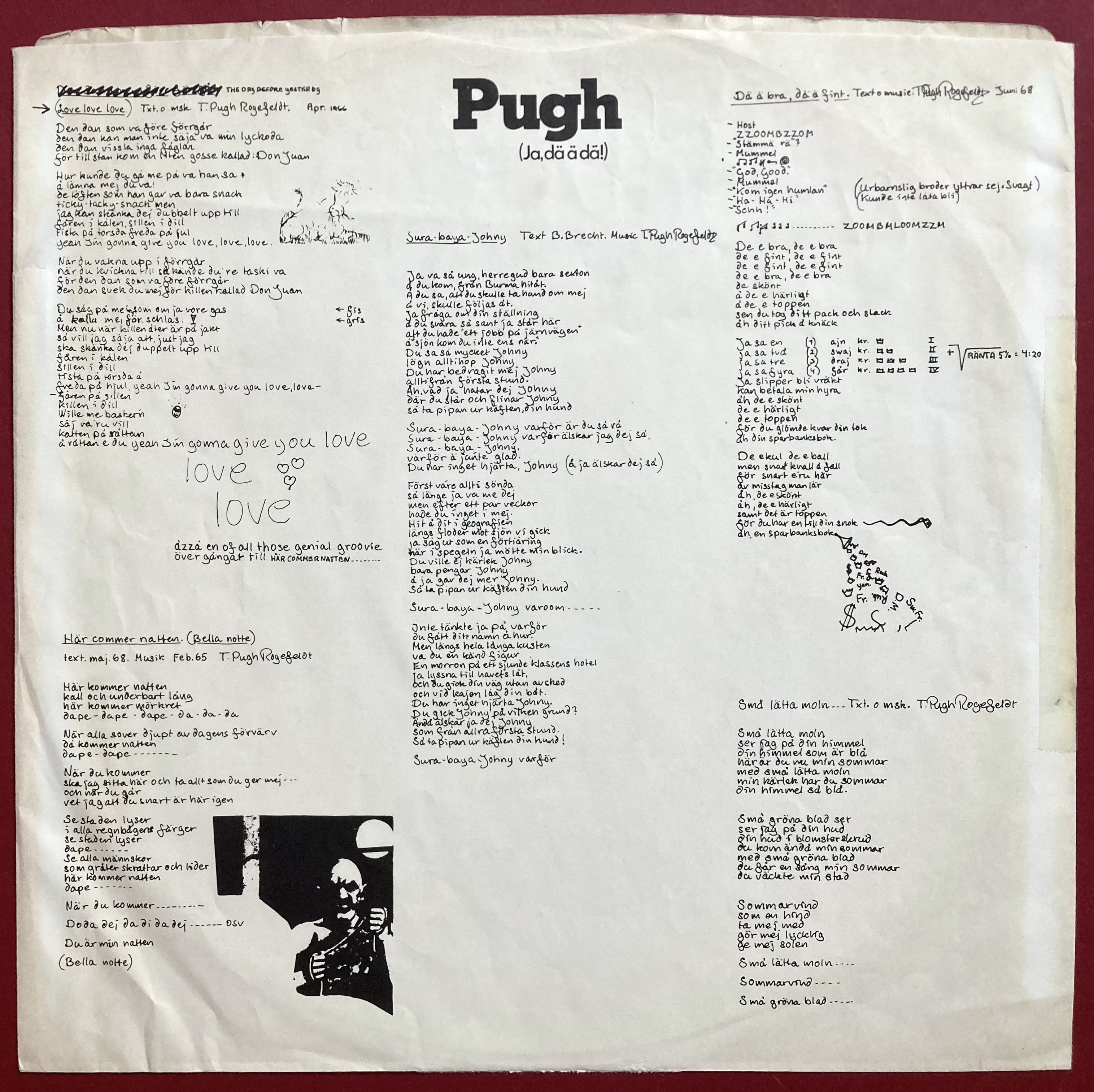 PUGH ROGEFELDT - Ja da a da US-orig LP 1969 - 6