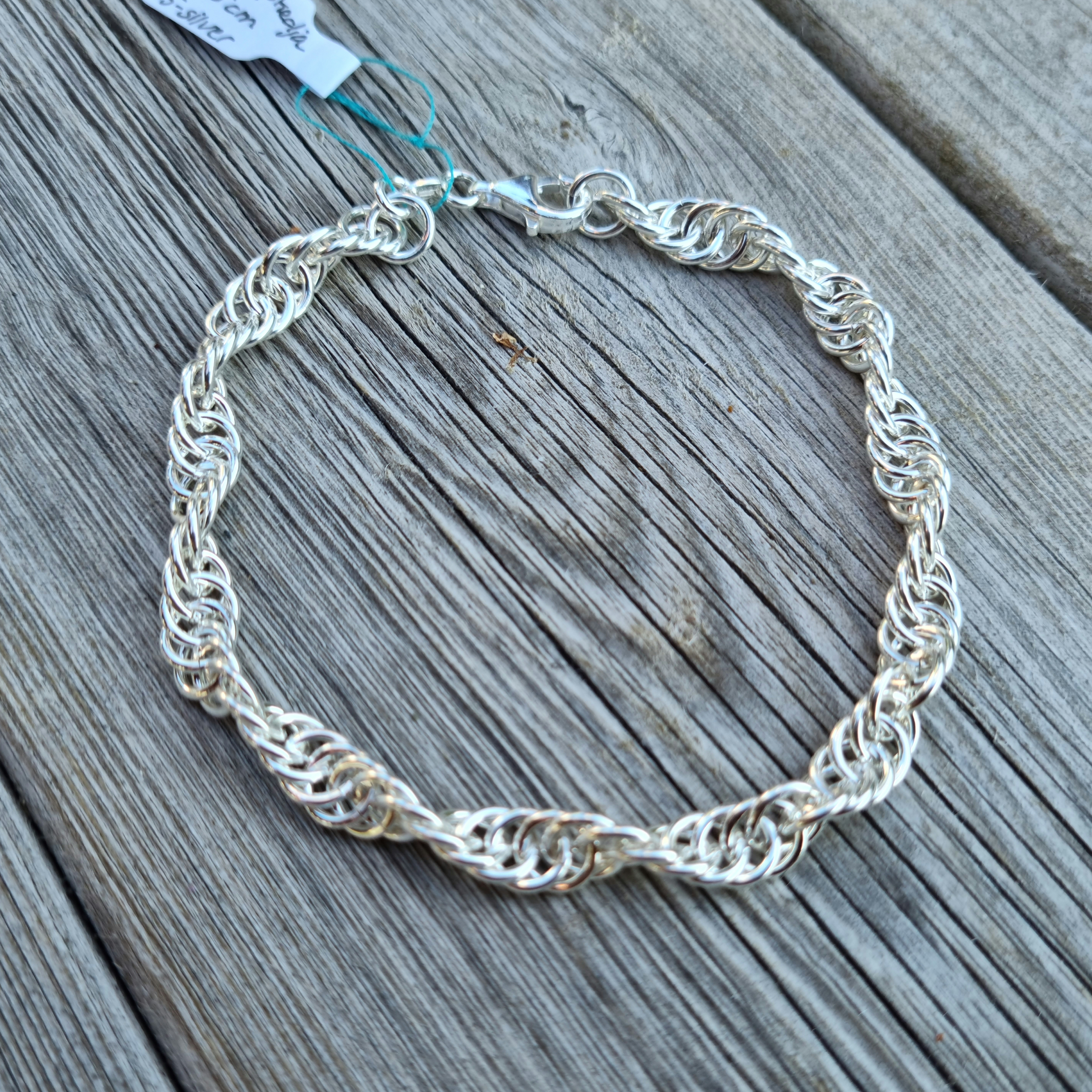 Repkedja - Silverarmband - 2