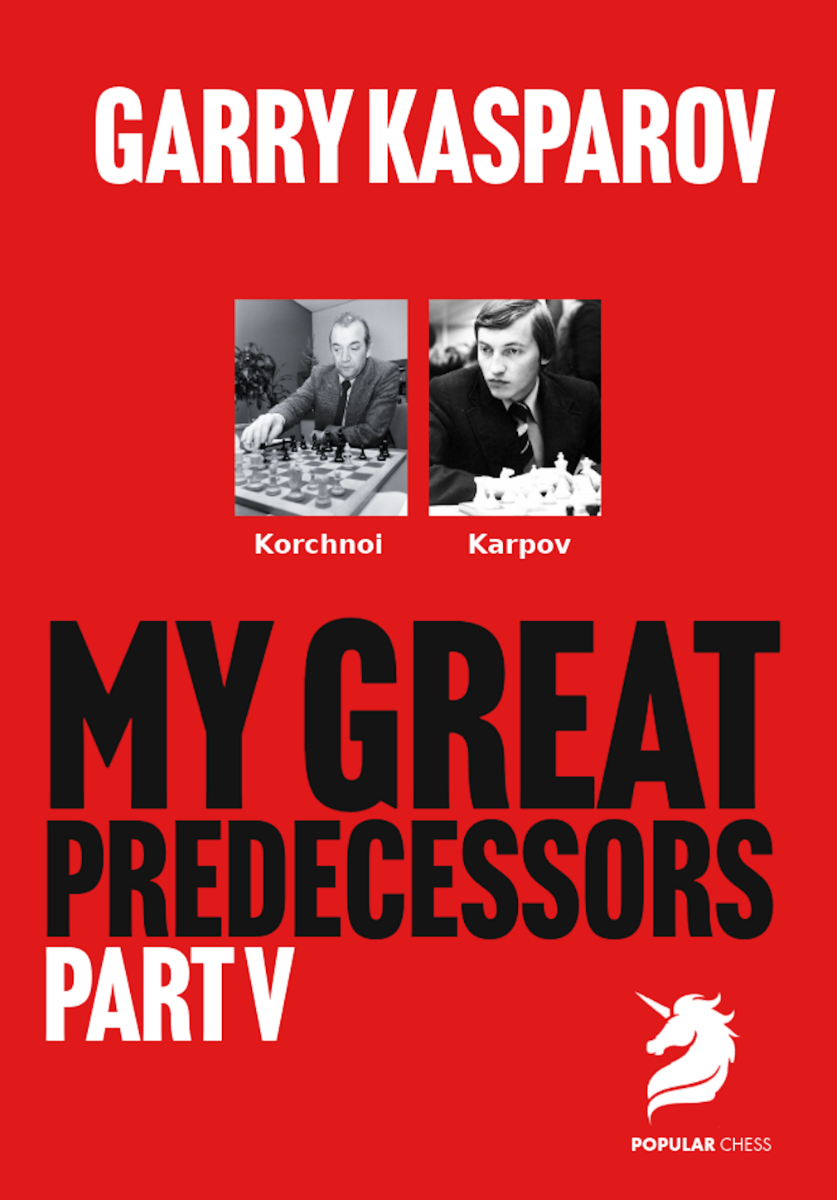 On My Great Predecessors Part 5 av WCC Garry Kasparov - hård pärm