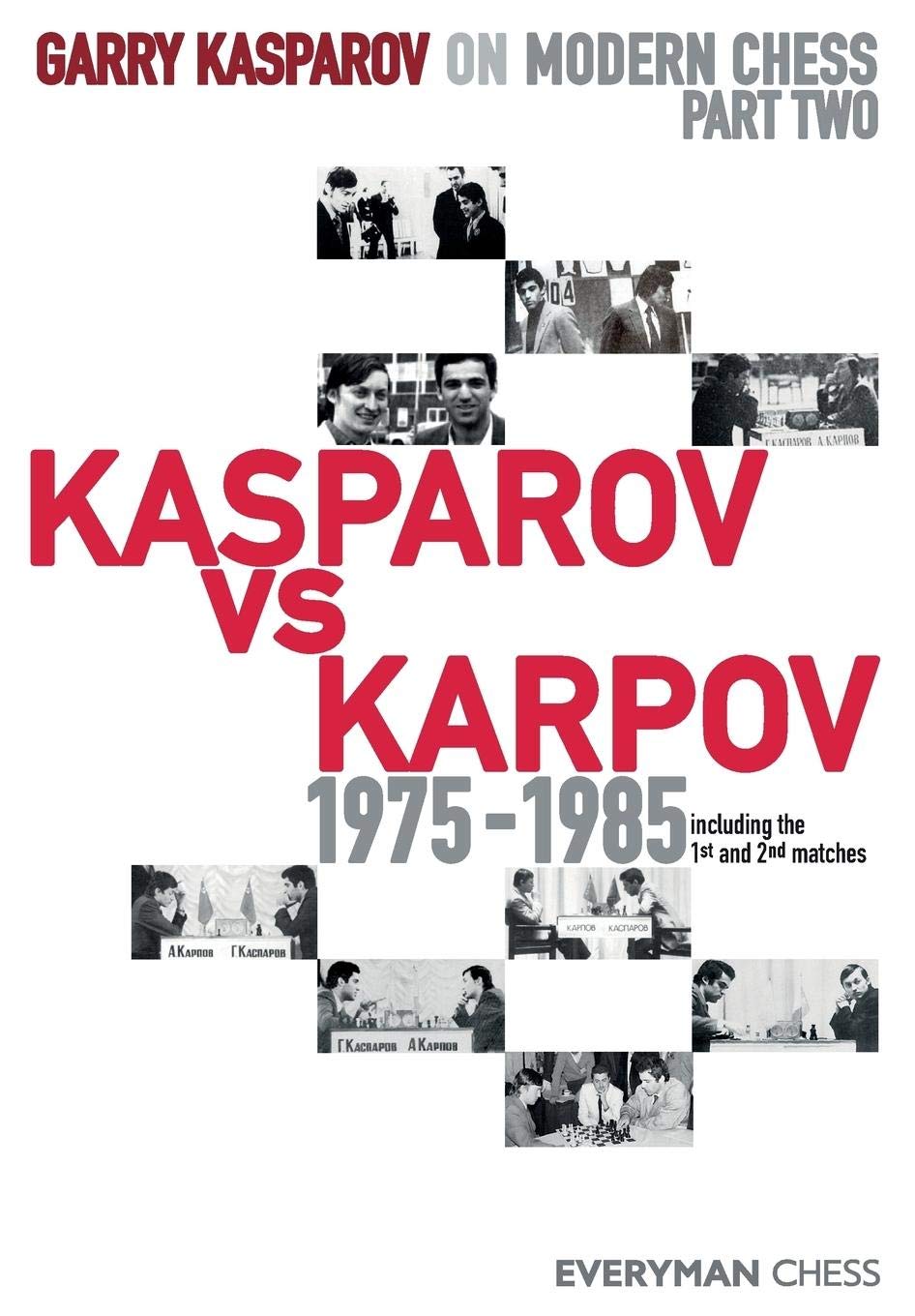 On Modern Chess 2 - Kasparov vs Karpov 1975 - 85 av Kasparov - Hårdpärm