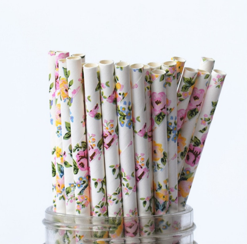 Kukkaiset paperipillit
