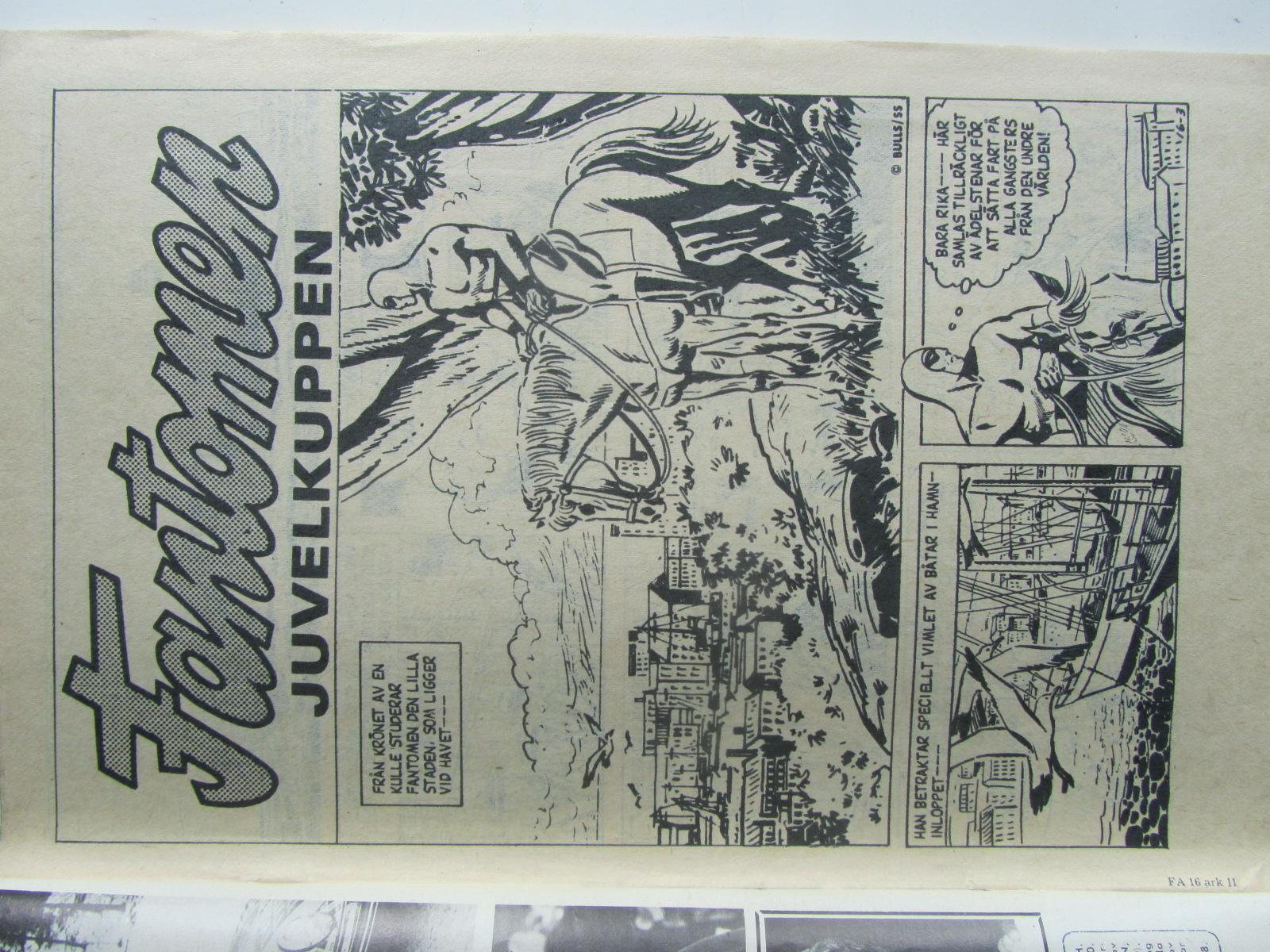 Fantomen 1968 16 Vg(+) - 3