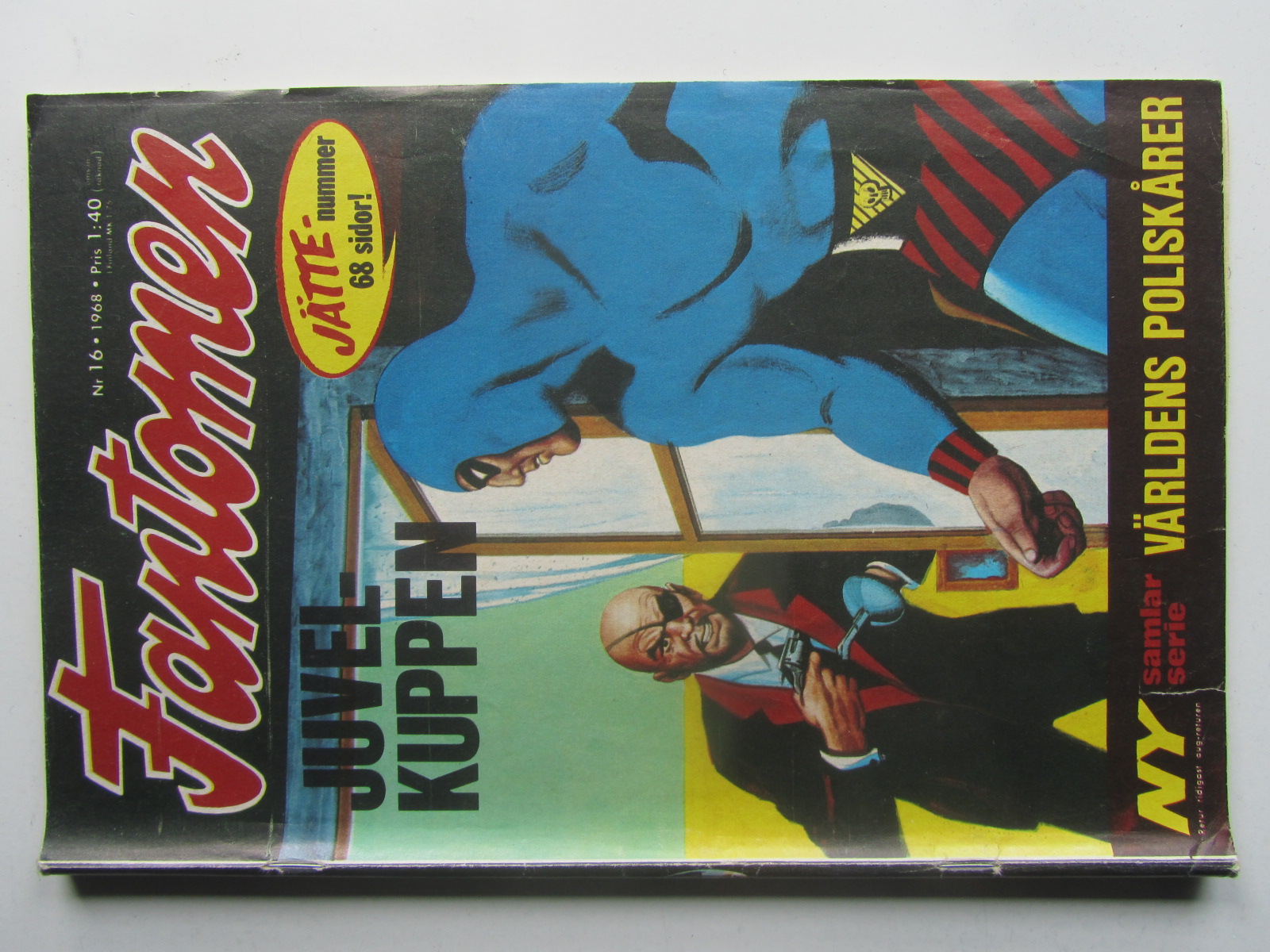 Fantomen 1968 16 Vg(+)