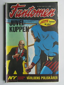 Fantomen 1968 16 Vg(+)