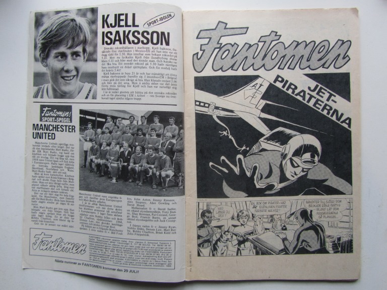 Fantomen 1969 15 Vg+ - 3