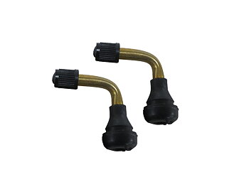 MC / Scooter Ventil 90° 8,0 mm – Mässingventil | 2-pack