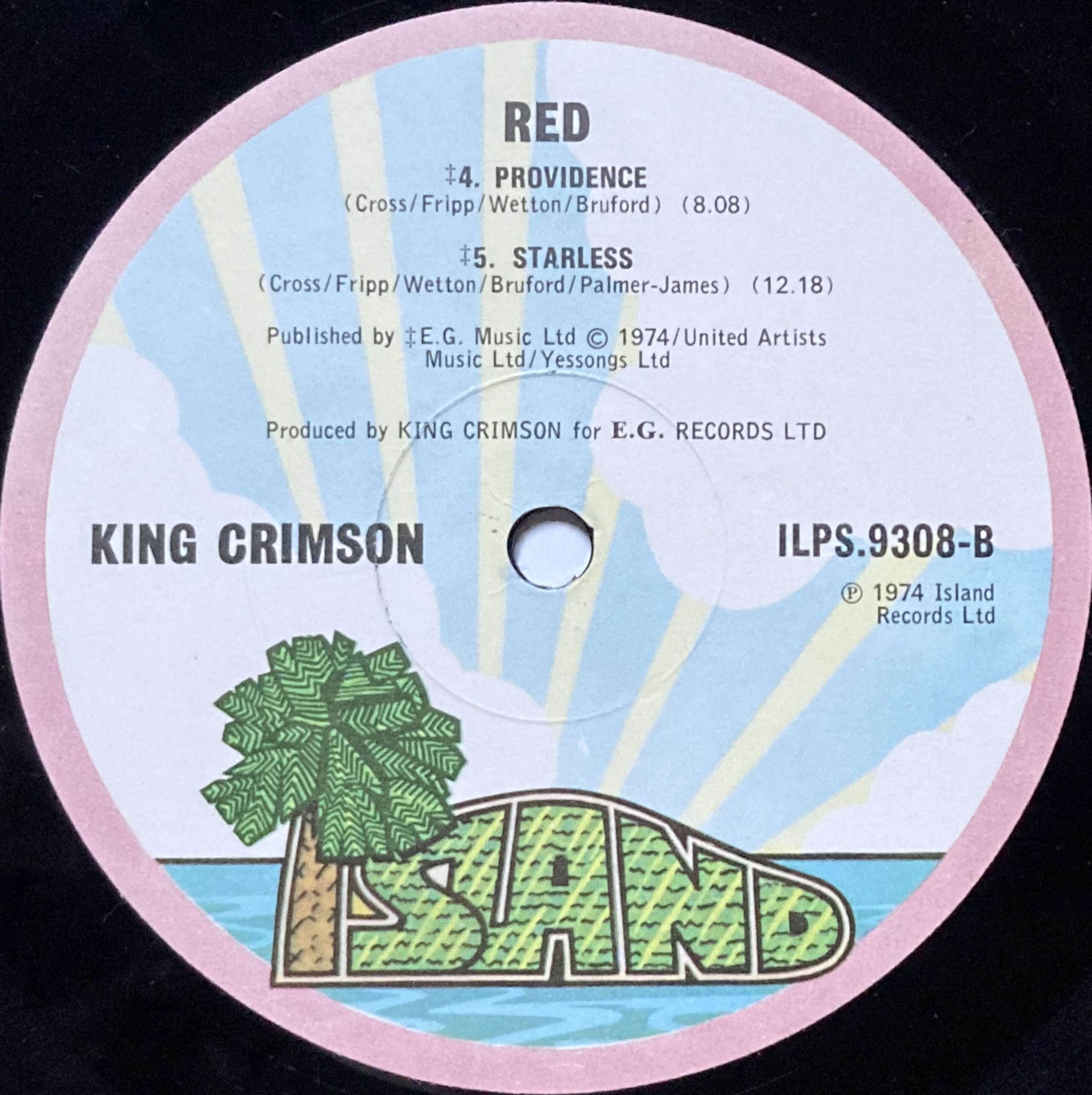 KING CRIMSON - Red UK-orig LP 1974 - 5