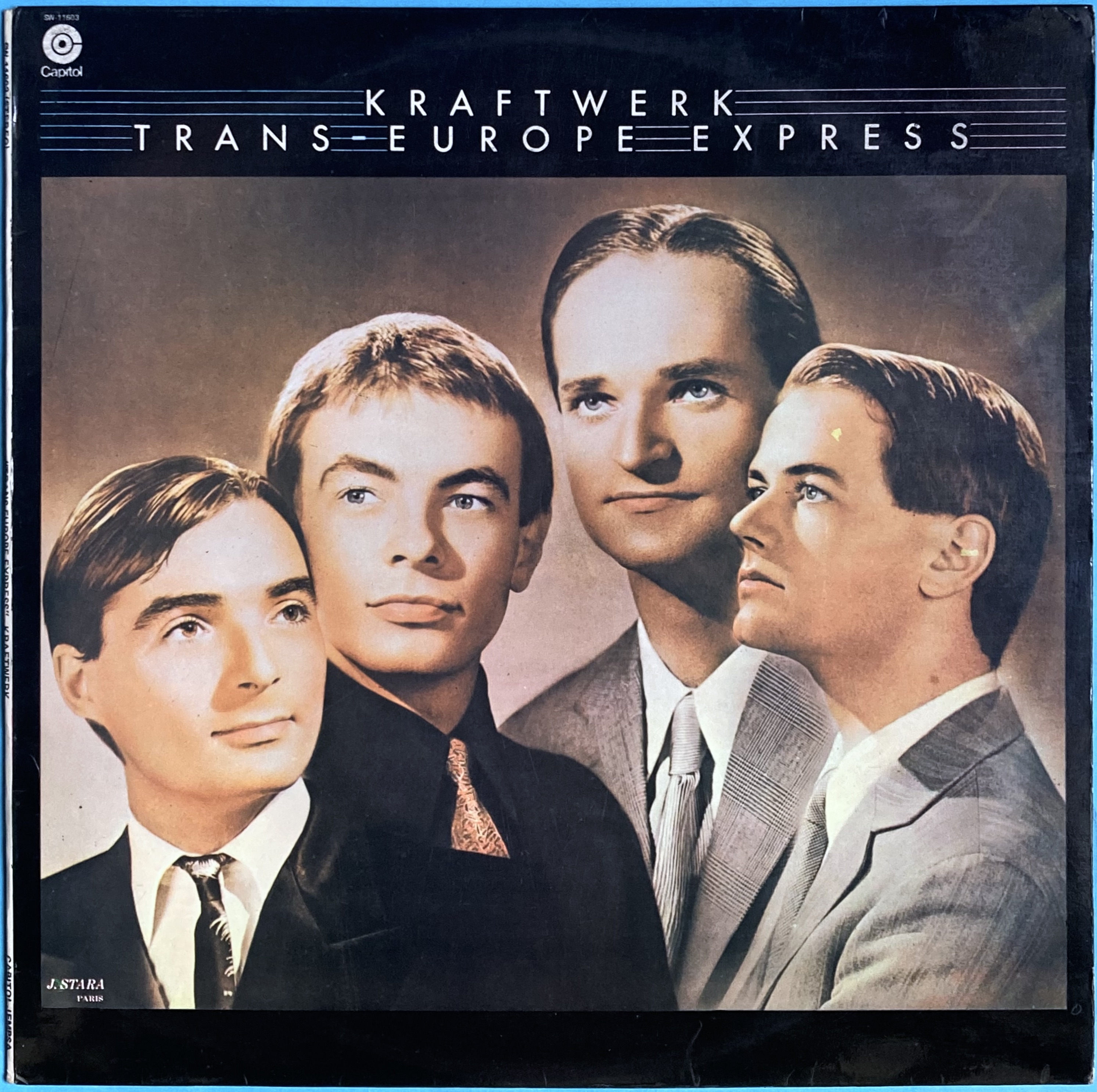 KRAFTWERK - Trans-Europe Express Peru-orig LP 1977