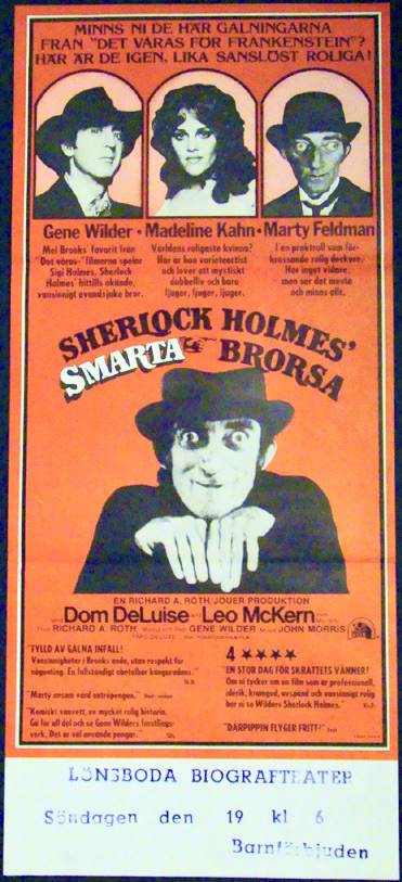 SHERLOCK HOLMES SMARTER BROTHER (1976)