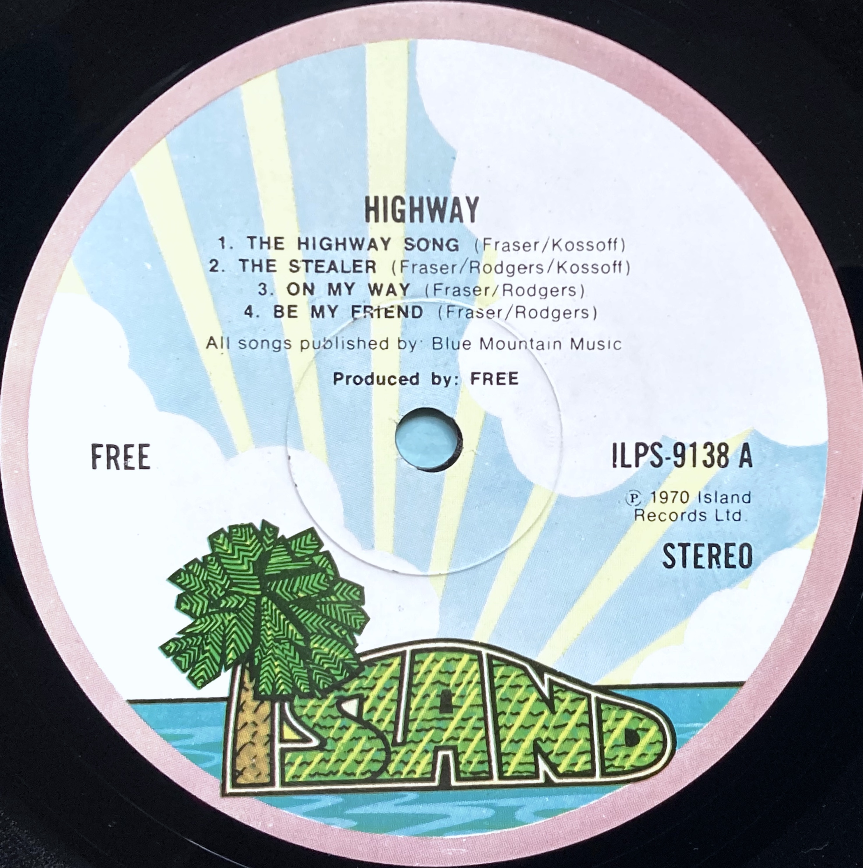 FREE - Highway UK-orig LP 1970 - 4