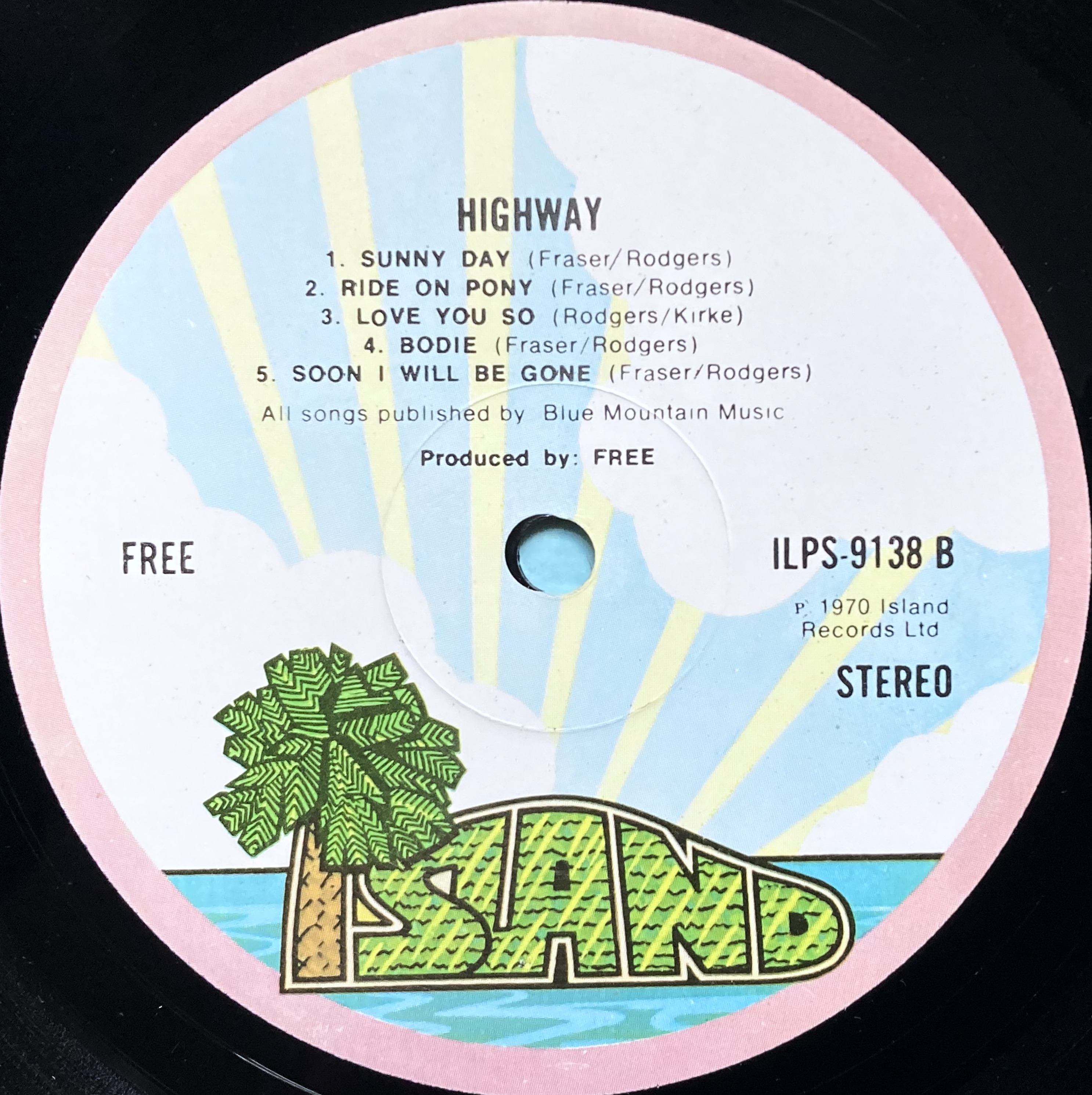 FREE - Highway UK-orig LP 1970 - 5