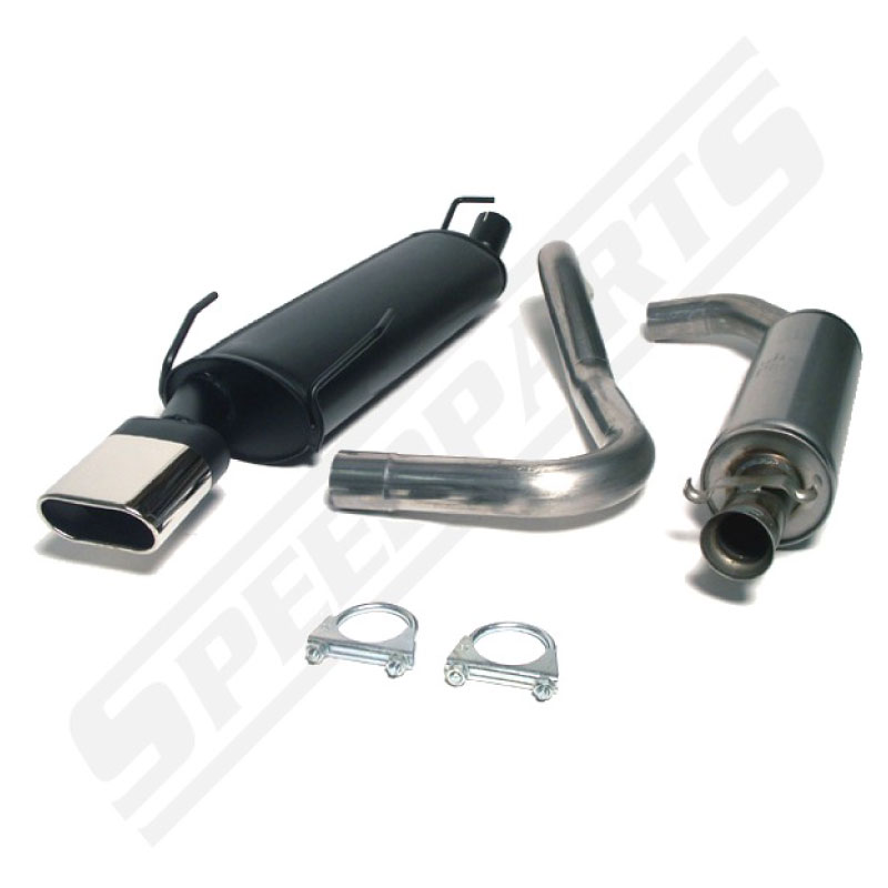 2,5" Sportavgassystem halvsats