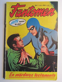 Fantomen 1969 01 Vg+