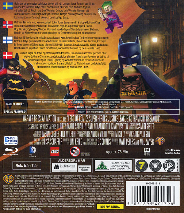 Lego DC Comics Super Heroes: Justice League - Gotham City Breakout (Blu-ray) - 2