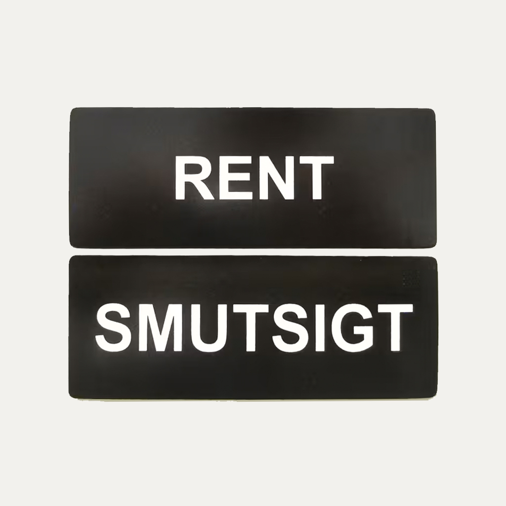 Diskreda diskmaskinsmagnet - Svart/Vit - 3