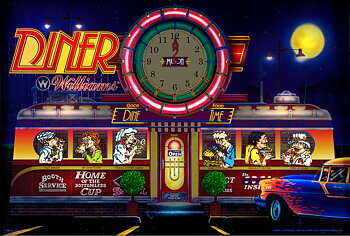 Diner Playfield Kit