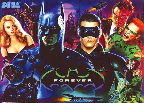 Batman Forever Playfield Kit