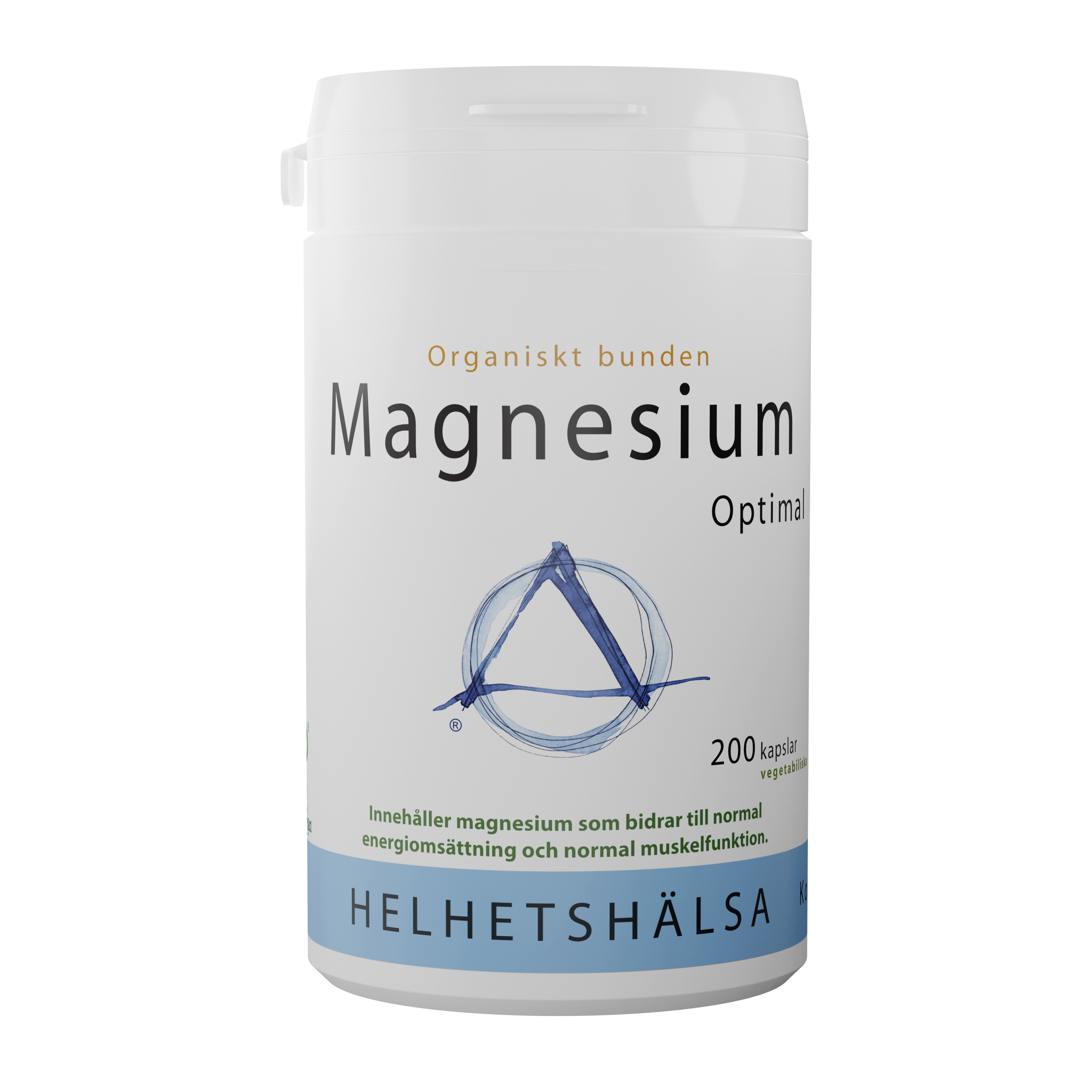  MagnesiumOptimal 200 kapslar Helhetshälsa