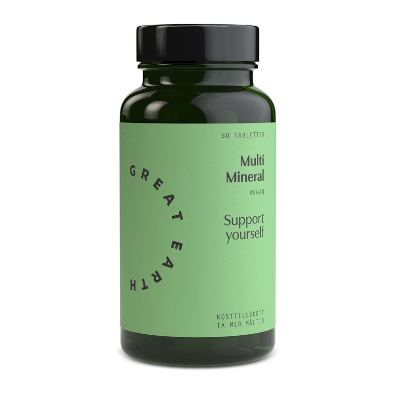 Multi Mineral 60 tabletter Great Earth
