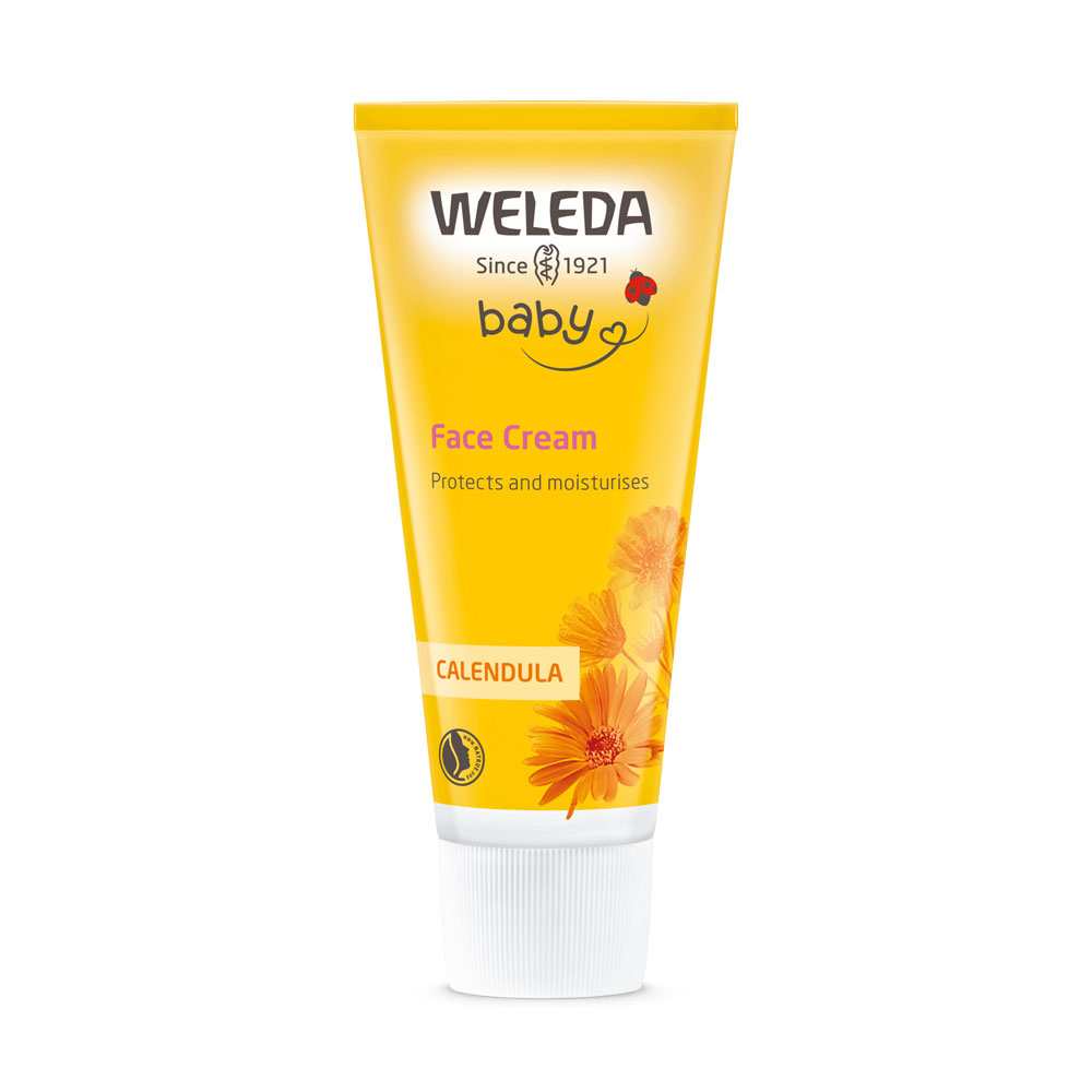 Calendula Baby Ansiktskräm 50 ml Weleda
